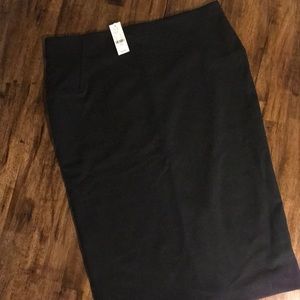 NY&COmpany black pencil skirt with detail on hips